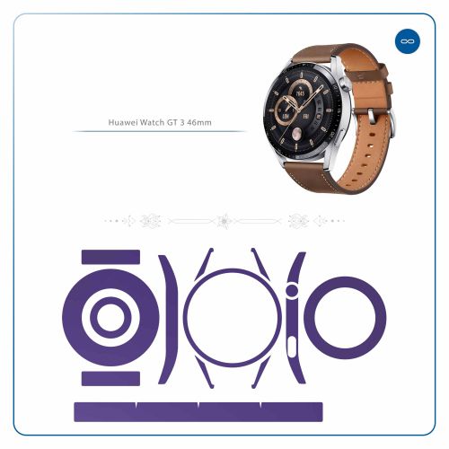 Huawei_Watch GT 3 46mm_Matte_BlueBerry_2